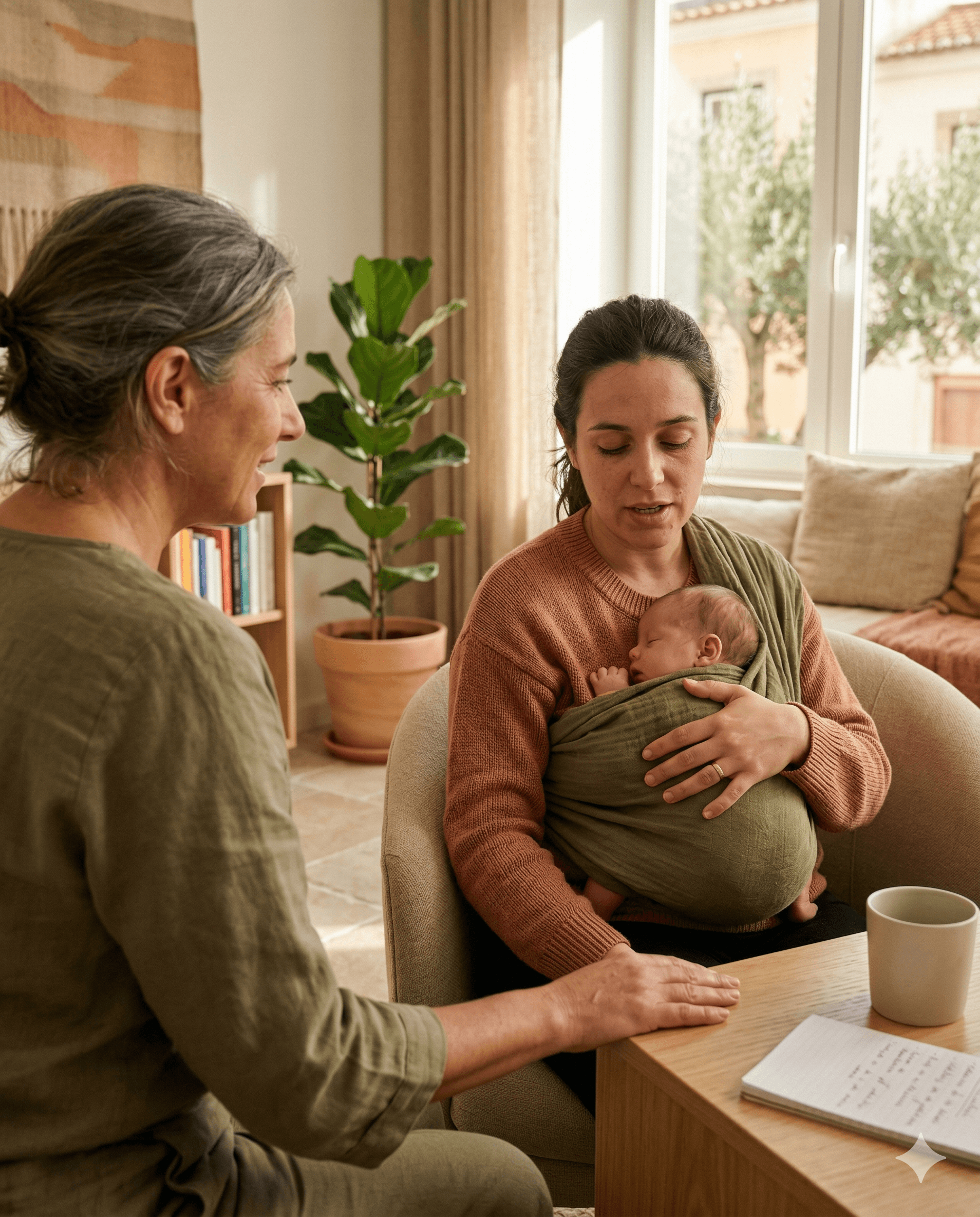 Consulta SOS bebé com apoio rápido a família com recém-nascido.